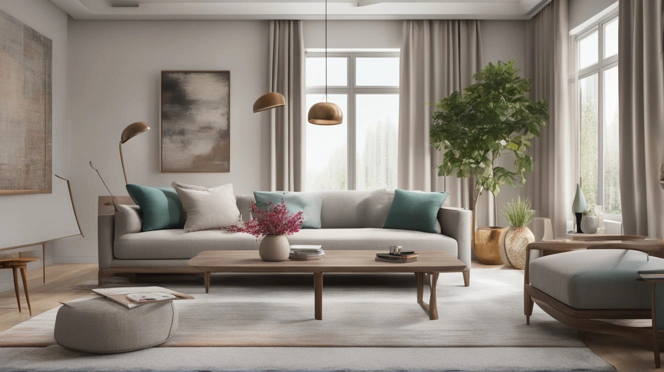 Modern apartment interior by ROOMA