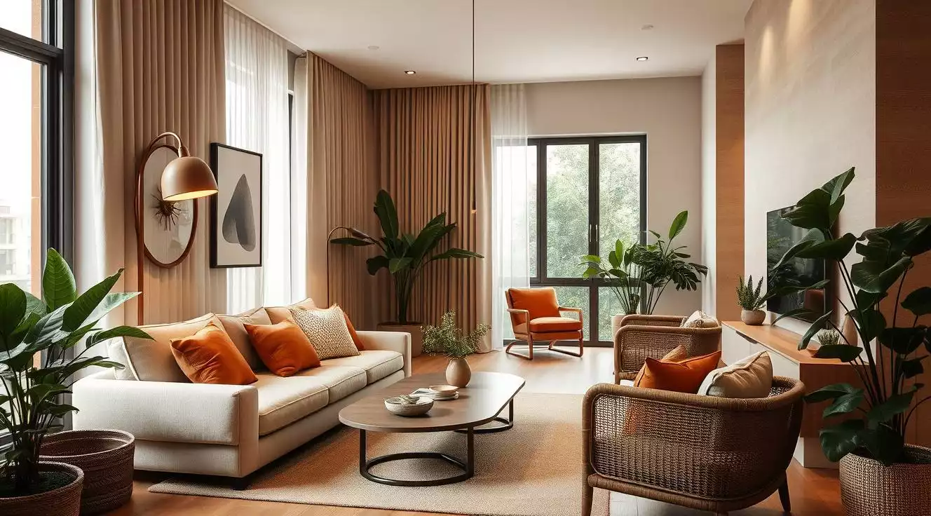Coastal-Themed Interior